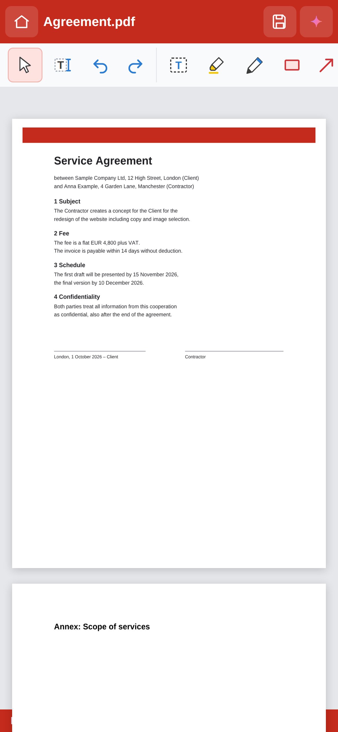 Werko PDF – Smartphone